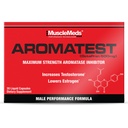 Testosteron Booster & Aromatas Inhibitor, Estrogen Linterest, Pendukung Gedung Otot & Kekuatan, Pengganti Anti- Aging Hormone untuk Pria, 30 Topi Cair