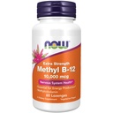 Suplemen Sekarang Makanan, Metil B-12 (Methylcobalamin) 10.000 mcg, Gugup Sistem Kesehatan *, 60 Lozenges