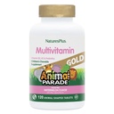 NaturesPlus Animal Parade Gold Multivitamin Children 's Chewables - Watermelon Flavor - 120 Animall-Shaped Tablet, Paket 2 - Vitamin D3, K2 & Program- Vegan, Gluten Free - 120 Total Servings