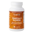 BRAINMD Dr Amen Omega-3 Power - 60 Kapsul - Bersama & Imune Tambahan Dukungan - Berisi DIA & EPA - Gluten Bebas - 30 Hamba