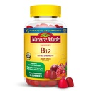 Nature Made Energy Vitamin B12 Gummies, 3000 mcg per servis, B12 Vitamin Suplemen Energi Metabolisme Dukungan, 60 Gummy Vitamin, 30 Hari Supppply