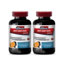 Kapsul asam folic - Anti Rambut Abu-abu - rambut abu-abu, produk pertumbuhan rambut alami, suplemen rambut untuk perempuan pertumbuhan rambut, vitamin biotin rambut, vitamin biotin untuk kulit rambut dan kuku 1Bots 120 Caps