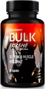Gedung Superior Ekstrim Bolak Lanjutan Formula, Bulk Extreme untuk Lean Muscle Mass for Men, All Natural Muscle Builder, Pill Pria untuk Performance Fisik, Review (60 Kapsul)
