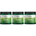 Swanson Inulin - Prebiotic Soluble Sober Powder Memomoting Digetical Kesehatan - Alami Occurring FOS dari Chicory Root Apporting Overall Gut Performance - (8 Oz Masing-masing) (3 Pack)