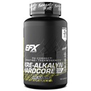 EFX Sports Kre-Alkalyn Hardcore: 124; Thermogenic pH Benar Creatine Monohydrate Pill Suplement; Energy & Energy Pre Workout 124; 40 Servings, 120 Capsules