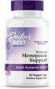 Dukungan Menopause Terbaik Dokter (Soy Isoflavone, Black Cohosh, Chaste Tree), Multi- Symptom Relief, Non-GMO, Gluten Free, Vegan 30 Vevgie Caps