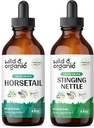 Wild & Organic Horse Ticture 4 fl oz & Stinging Nettle Root Tickture 4 fl oz