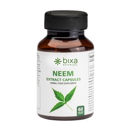 bixa BOTANICAL Neem Leaf Extract Ayurvedic Natural Herbal Supplemen (60 Cacah 1))