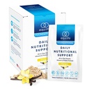 Equilife Nuttration Daily Dups, All-inOne Multivitamin Meal Replacement, Pure Vanilla Flavor, 15G Plant Protein, Supports Overall Wellness Included Energy, Diatles, & Skin, 14 Pager