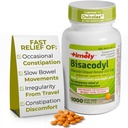 Laxetive Laxative Bisaseyl 5mg Tablet - Stimulant Laxatives for Constipation Fast & Gentle - Overnight Constipation Relief for Dewasa -1000 Tablet