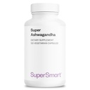 SuperSmart Super Ashwagandha 600mg per hari (Patent) - KSM-66 Ashwagandha - Tinggi 5% Dengan senjata 126; Non-GMO & Gluten Free - 120 Vegetarian Capsules