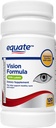 Sama dengan - Vision Formula dengan Lutein, Vitamin Kesehatan Mata dan Suplemen Mineral, 120 tablet dengan Equate