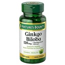 Nature 's Bounty Ginkgo Biloba 120mg, 100 Capsules (Paket 2)