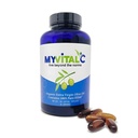 MyVitalC Pure ESS60 Extra Virgin Olive Oil Softgel Capsules - Suplemen Antioksidant Kekuatan Tinggi dengan Oli Murni - Suplemen Oral - Suplemen Pria & Perempuan - 180 Softgels