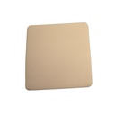 Dynarex CuraFoam Foam Dressings, Non- Bresloared, Sterile, Provides Cushioned and Moist Wound, Digunakan untuk Medium ke Heavy Exuding Wounds, 6 "x 6", 1 Box of 10 CuraFoam Dressings