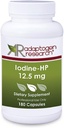Iodin - HP 12.5 mg 124; Tinggi Potency Ioadine Complex 14; sodium Iodide Potasium Iodide 124; 180 Vegetarian Capsules 126; Adaptogen Research