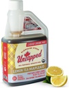 Unpopped Lemon Tea Mapleid - 20 pelayan 16 quid oz Bulk Bottle Maple Organic Syrup, Lemon Juice & Black Tea Menjalankan bahan bakar Electrolite & Caffeine Prourity Didukung oleh Maple Murni Vermont