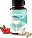 Cek Keseimbangan Tract Uriner-Bladder Health and Urinary Trakte Cleanser Vitamin untuk Pria dan Wanita - 1350mg dengan D-Mannose dan Cranberry - 60 Kapsul