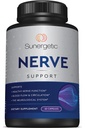 Suplemen Dukungan Premium Nerve - dengan Alpha Lipoic Acid (ALA) 600 mg, Acetyl- LL-Carnitine (ALC) & Benfotiamine - Nerve Dukung Formula Sirkulasi Heally, Feet, Hands & Toes - 60 Capsules