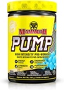 PUMMOTH MAMMOTH - Powder Pre Workout, Pumps Otot Superior, Increase Power & Endurance, Explosive Power & Energy Suightened Focus, Quick Recovery, Reduced Soreness (60 Serves, Blue