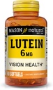 Mason Natural Lutein 6 mg with Vitamin E, 2 Month Supply, Healthy Vision & Eye Fungsi, Mendukung Kesehatan Mata Normal