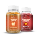 BeLive Turmeric dan Apple Cider Vinegar Gummies untuk Dukungan Inmune, Dukungan Mobility, Detox, Cleanse dan Digetical Health