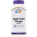21 Century Apple Cider Vinegar, 300 mg, 250 tablet
