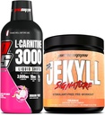PROSUPPS L- Carnitine 3000 Stimulant Free Liquid Shots (31 Pelayan, Dragon Fruits) dan Mr Hyde Signature Series Pre-Workout Energi Minuman (30 Hamba, Orange) Bundle