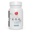 ADK Vitamin Suplemen dengan Antioksidan Jaringan - A, D3, K2 (MK-7 Non-Soy) dan E dengan CoQ10 dan Alpha Lipoic Acid - untuk Vision, Strong Bones, Teeth, dan Imune Dukung - D3 5000 iu Complex