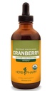 Herb Pharm Certified Organic Cranberry Liquid Extract for Urinary Trakte Support - 4 Ounce