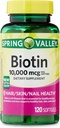 ikj Biotin Hair / Skin / Nails Health Dietary Suffells, 10.000 mcg, 120 Count
