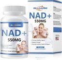 Tambahan NAD liposal untuk Perempuan: NAD + Tambahan dengan Resveratrol 550MG Dukungan Perbaikan Sel Dukungan Energi dan Penuaan Sehat