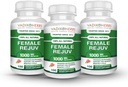 Perempuan Rejuv oleh Vadik Herbs 124; Herbal Treatment for PMS Relief Cycle Support 7.124; Herbal Formula Complex for Menstrual Cramp & Periods 124; Pastial Salmones Hormon (3 Pack)
