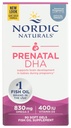 Nordic Pro Prenatal DHA, Unflamited - 830 mg Omega-3 + 400 IU Vitamin D3-90 Soft Gels - Mendukung Pengembangan Otak pada Bayi Selama Pregnancy & Lactation - Non-GMO - 45 Pegawai