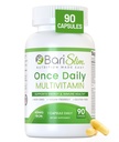 Barizy Sekali Bariatrik Multivitamin Capsule - 45mg Besi - Bariatric Vitamin & Supply Post Bariatric Including Gastric Bypass & Gastric Sleeve 124; 90 Day Suppply