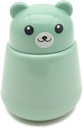 CoaGu Bear Pill Crusher for Elderly - FDA-Compliant Fine Powder, BPA-Free ABS, Easy Grip & Clean, Leakproast Medicine Grinder
