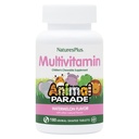 Natuture Plus Animal Parade Multivitamin, Watermelon - 180 Animall-Shaped Tablet - Promotes Kesehatan & Baik-Menjadi - Vegan, Gluten Bebas - 90 Hamba