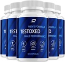 Suplemen Testioxed Capsules, Dukungan Pria Lanjutan Testoxed Moral Energy Performance, Premium Diet Formula (5 Pack - 300 Capsules)
