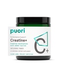 Puori Creatine Monohydrate Powder with Taurine - Unfeatored Creatine Powder, Pre- Workout Suplemen Pria & Women - Muscle Builder, Enhanced Workout Performance & Power Building