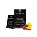 Powder Pre Workout Gabungan dengan Natural Caffeine & L Theanine for Energy & Focus, L Citrulline & Beta Alanine for Endurance, BCAA untuk Recovery Muscle, Vegan, Strawberry Lemonade, 10 Ct