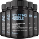 Rize laboratorium Pria Militer otot, Semua Natural Dietary Suplemen untuk Improviance Performance Impsules, Kapsul Stamina dan Energi
