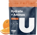 UCTAN Hydrate + Aminos, Orange 20 Serving Bag, Keto, Sugar- Free Electrolite + Muscle Recovery, Escule Electrolite + EAS & BCAAs, Non- GMO, Vegan, for Runners, Gym-Goers, Performance Athletes