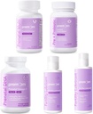 Premaja Multivitamin untuk Perempuan + Prenatal DHA Fish Oil + Prenatal Pra & Probility + Kesuburan Pribadi Lubricant untuk Konsep 2 & 4 Fl Oz