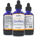 Mimi 's Mimi' s Micle Zeolites: Detox Metal Lewite Zeolite Deplement Drops with 70 Trace Mineces for Dewata & Anak-Anak - Mendukung Pemulihan Sel, Kesehatan Imune & Digetical Tract (4 Oz Bottle, Supply 60 Hari)