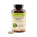 Naturrewise Green Coffee Bean Extract 800mg - with 50% Chlorogenic Acids - Dukung untuk Weight Goals, Energy, dan Antioksidants - Vegan, Non-GMO - 60 Capsules [Persediaan Bulan 1]