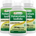 Terbaik Potassium Iodide 130 mg per Serving - Dietary Suplemen, 90 Tablet (3)