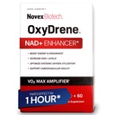 Novex Biotech Oxydrene NAD + Enhancer - Suplemen Alam Memproyeksikan Metabolisme dan Dukungan Kardiovaskular untuk Pria dan Wanita - (60 Kapsul)