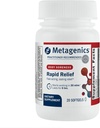 Relief Metagenik Rapid - Herbal Softgel dengan Turmeric & Boswellia - Mendukung Bantuan Cepat untuk Muscle, Kembali & Gabungan Diskenyamanan * - Bebas, Non- GMO, Bebas - GMP Sertifikasi Fasilitas - 20 Softgels