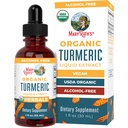 MaryRuth Organik Liquid Turmeric Extract 124; Sugar Free Extract 124; USDA Organic 124; Organic Turmeric Supplemen 12.None-GMO 124; Gluten Free 124; Vegan 124; Alcohol- Free Tincture 124; 1 Fl Oz
