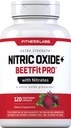 Lab Fitness Nitric Oxide Beet Root Capsules 124; dengan Nitrates 124; 120 Count 124; Nitric Oxide Precursor 124; Beetfit Pro 124; Vegetarian, Non-GMO, Gluten Free Supplemen